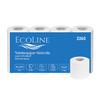 VEPATIM EcoLine 320-Roll Toilet Paper, 2-Ply, 250 Sheets per Roll, 9.5 x 11 cm, Flower Embossing, FSC view 1