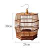 Hhmmei2024-23 Large Handmade Bird Cage, Arched Hexagonal Cage with Hanging Hook, Pull-Out Tray view 2