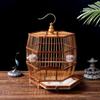 Hhmmei2024-23 Large Handmade Bird Cage, Arched Hexagonal Cage with Hanging Hook, Pull-Out Tray view 4