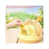 Hhmmei2024-23 Portable Bird Cage for Parrots and Small Birds, Green view 4