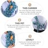 CLISPEED Portable Reptile Carrier Bag view 3