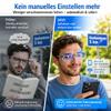 Automatic Vision-Adjusting Glasses with Case, Autofocus Self-Adjusting Glasses, Adaptive Liquid Crystal Focus Glasses for Women and Men (4*A, 1.0X) view 4
