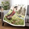 Congrats Grad Siamese Cat Blanket view 2
