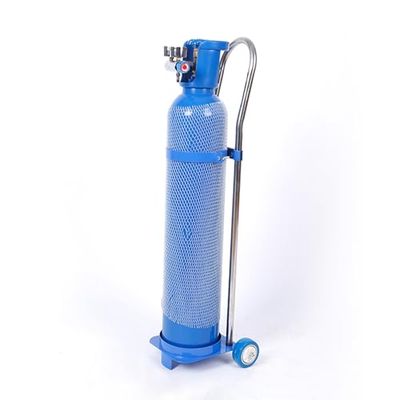 GHFXSCV Oxygen Cylinder Cart, 110 cm, for 10/15/20 L Cylinders