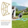 TINEASUR Gold Metal Bird Feeder Perch Extension, Quick Installation view 3