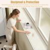 Non-Slip Waterproof Pet Feeding Mat for Windowsills, Scratch-Resistant, Cut-to-Fit, 60 x 40 cm (24 x 16 in) view 4