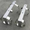 GHFXSCV Gas Cylinder Holder, Stainless Steel Floor Stand for Oxygen Cylinders, Storage Compartment, 2 Pieces, 14 cm Diameter view 4