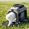 Expandable Soft-Sided Breathable Mesh Cat Carrier view 3