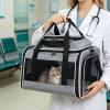 Soft-Sided Foldable Expandable Cat Carrier view 3