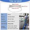 GHFXSCV E-Cylinder Oxygen Tank Holder, Universal Wall Mount with Safety Chain, 12/24/36/48/59 in. Wide, for 40-L Oxygen Tanks view 3
