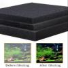 Waterproof Neoprene Fabric Aquarium Filter Wool, Cotton, Black, Multiple Grades, 15/25/35/50 PPI (35 PPI, 100 × 12 × 4 cm) view 4