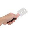 Walmeck Double-Sided Stainless Steel Pet Comb, Wide and Fine Teeth, Pink, 18.5 x 5 cm view 2