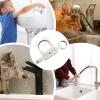 Childproof Faucet Lock for Kitchen Sinks, 9-Level Adjustable Universal Safety Latch view 4