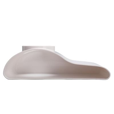 Solinder Underground Aquarium Tunnel Hideout, Safe Plastic, for Fish and Shrimp, 18 x 9 cm, White