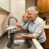 Universal Faucet Handle Lock, 9-Level Adjustable view 2