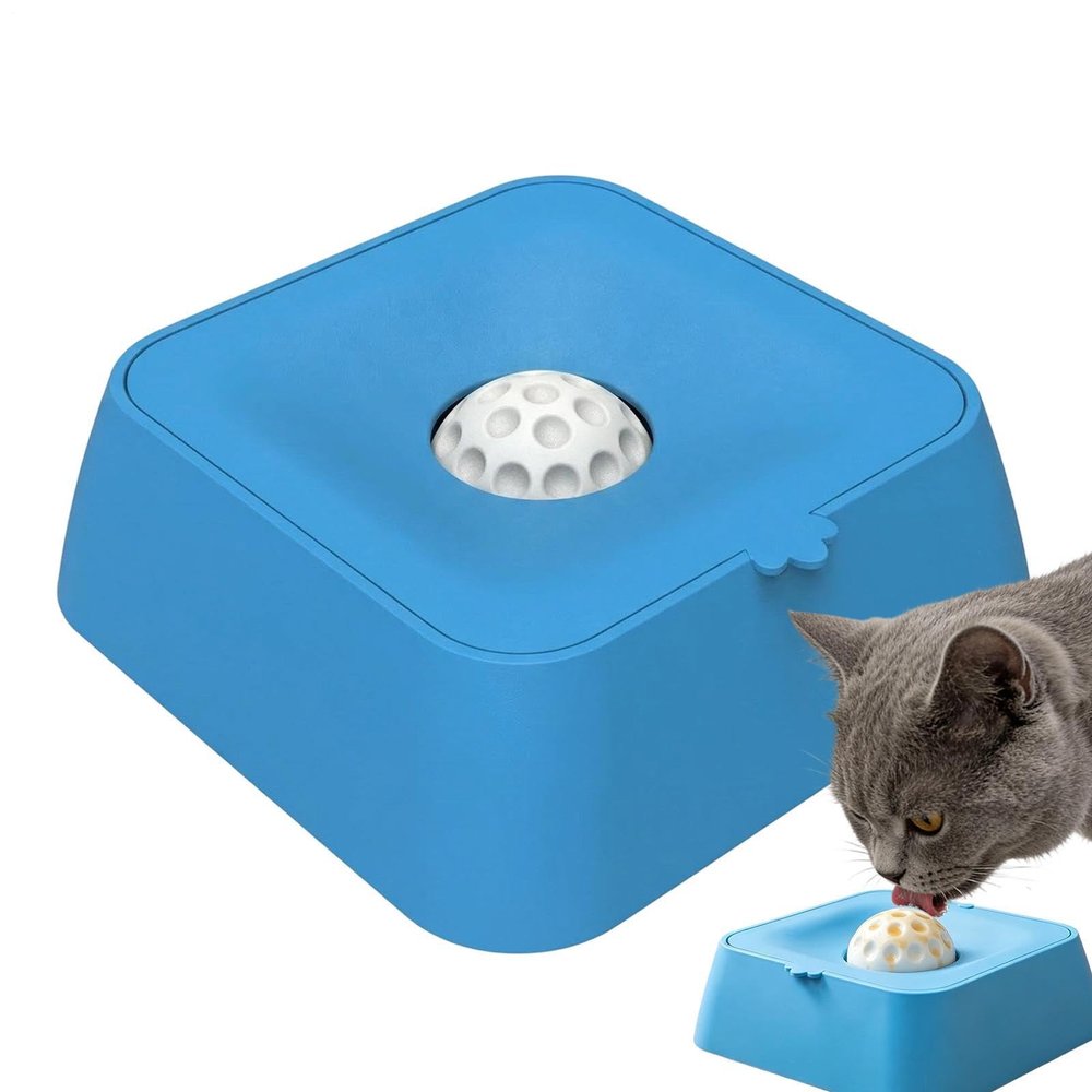 Dog Lick Mat with Ball - Interactive Slow Feeder for Pets