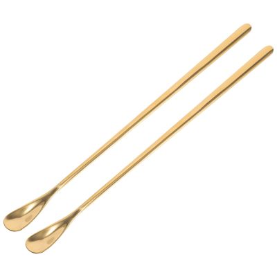 GALPADA 2-Pack Stainless Steel Feeding Spoon for Reptiles and Lizards