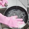BCJMKDX Silicone Kitchen Dishwashing Gloves for Household Use (A2) view 3