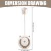 Wall-Mount Hair Dryer Holder with Flexible Neck, 12.7 x 33.1 cm view 3