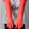 BCJMKDX Cleaning Gloves, Extended Dishwashing Gloves, 38 cm, Red, L view 3