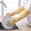 BCJMKDX Cleaning Gloves, Extended Dishwashing Gloves, 38 cm, Red, L view 4