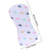 OSOLADY Absorbent Cotton Burp Cloths, 5-Pack, Assorted Styles view 2