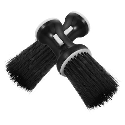 ROMISBABA 2-Piece Plastic Barber Brushes for Men