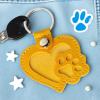 Dog Hair Keepsake Keychain view 2