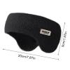 Adjustable Waterproof Sleep Ear Warmer Headband view 2
