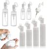 Empty Facial Foaming Cleanser Bottle with Silicone Brush, White, 180 mL, 20-Pack view 1