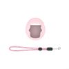 Ultra-Thin Silicone Case with Strap for Tamagotchi Paradise Virtual Pet Machine (Pink) view 1