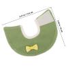 Green Polar Fleece Anti-Bite Bird Collar for 8–9.5 cm Neck Circumference view 2