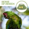 Green Polar Fleece Anti-Bite Bird Collar for 8–9.5 cm Neck Circumference view 3