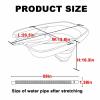 Portable Shampoo Bowl, Foldable Vertical Hair-Washing Tray for Home view 4