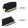 Zerodeko Durable Plastic Door Threshold Ramp with Glow-in-the-Dark Effect, 30 x 3.5 cm view 3