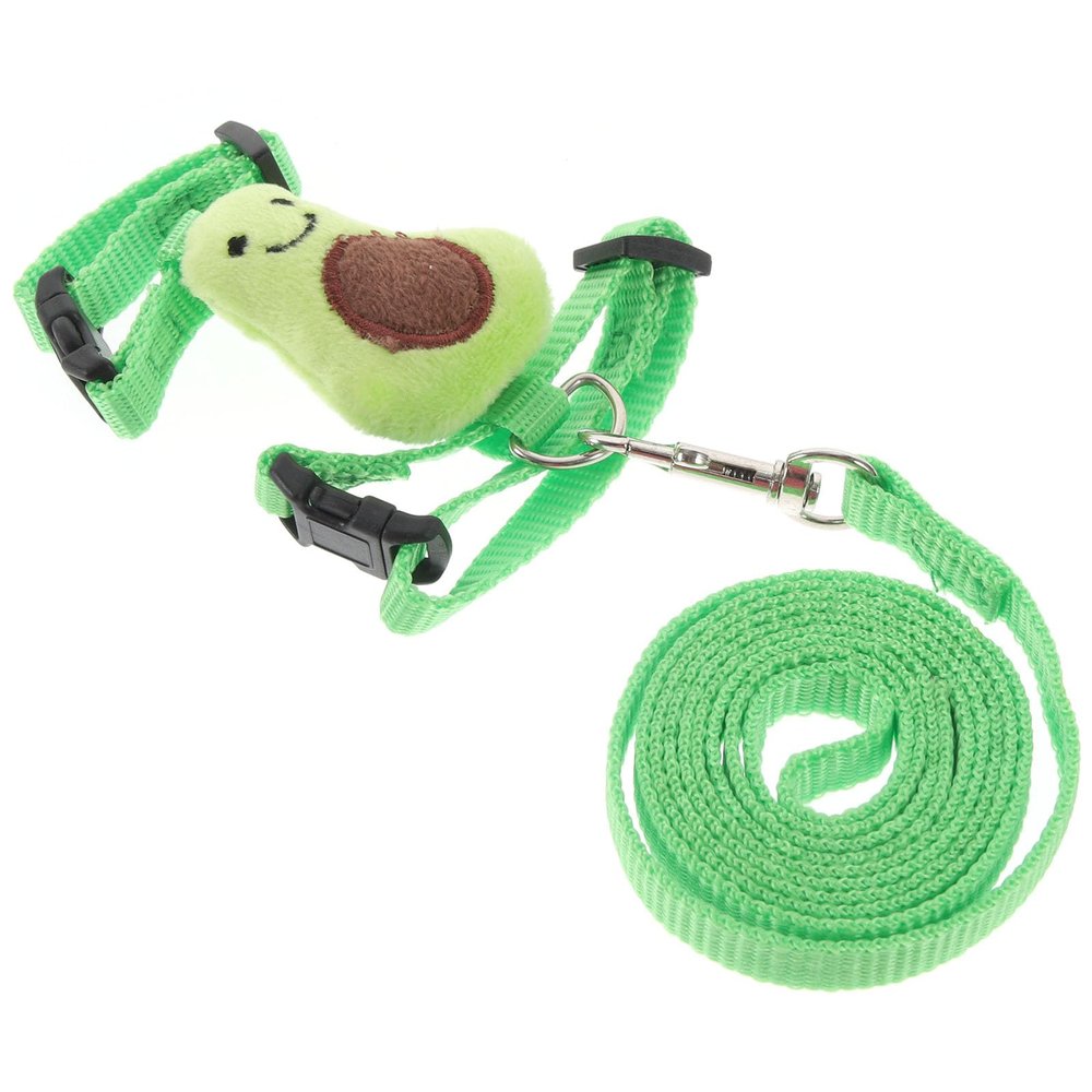 OUNONA Adjustable Small Animal Harness Set for Hamsters and Rabbits