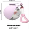 Portable Pet Water Bottle, 285 ml, Compact, for Dogs and Cats, Leakproof Bowl with Removable Silicone Bowl for Outdoor Walks and Hiking, New Model view 2