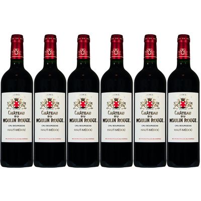 Château du Moulin Rouge 2022 Cru Bourgeois Supérieur Red Wine, 6 x 0.75 L