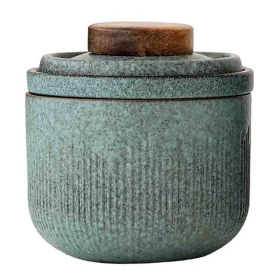 Zerodeko Travel Tea Set, Ceramic Set with Infuser for On the Go
