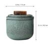Zerodeko Travel Tea Set, Ceramic Set with Infuser for On the Go view 2