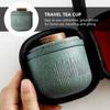 Zerodeko Travel Tea Set, Ceramic Set with Infuser for On the Go view 4