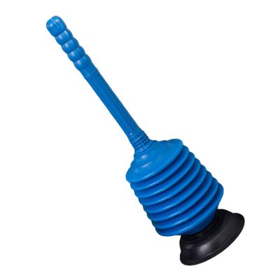 LIFKICH High-Pressure Toilet Plunger, PP, Blue