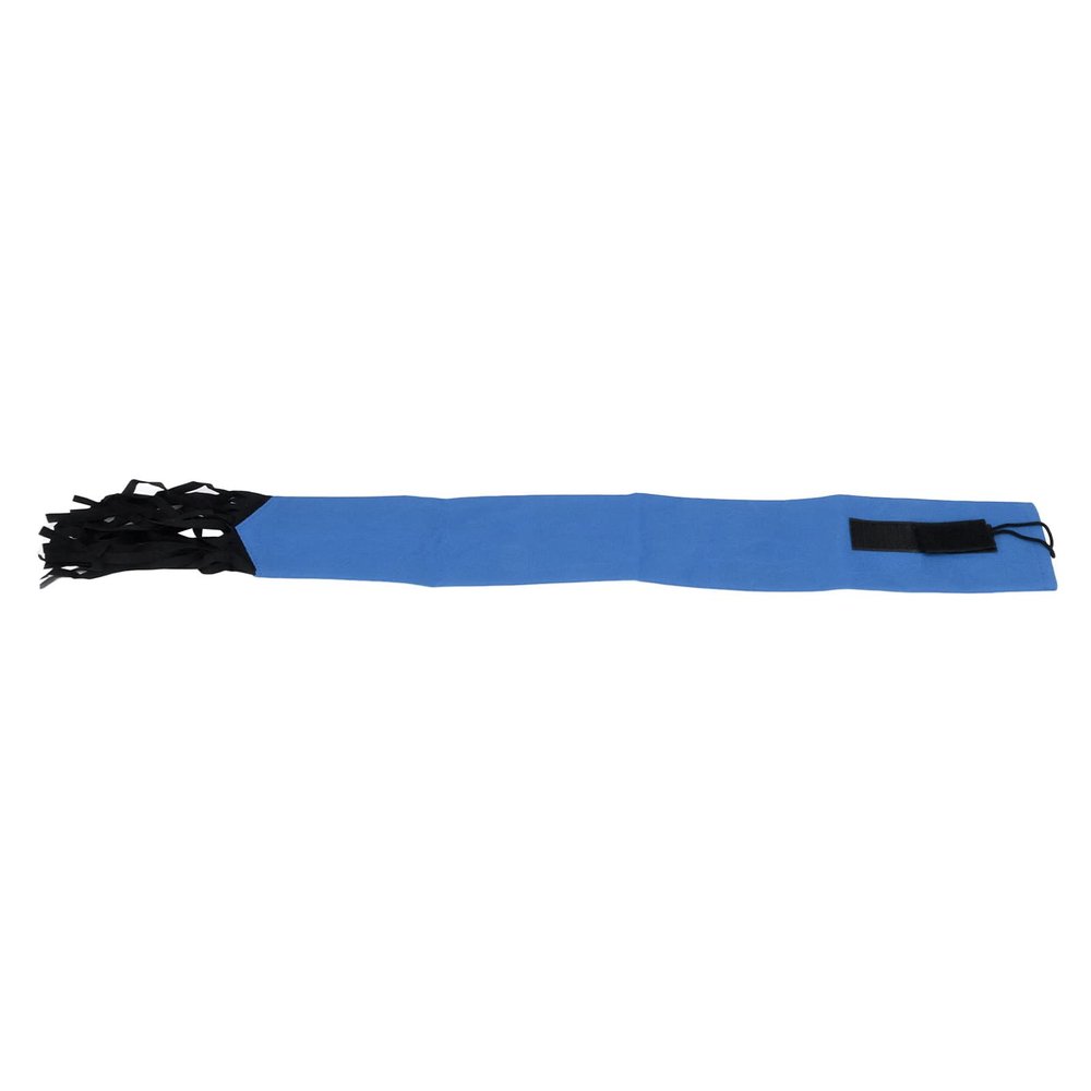 Jelquix Fleece Horse Tail Bag, Tail Protection Bag, Fringe Design with Velcro, Ideal for All Weather (Blue)