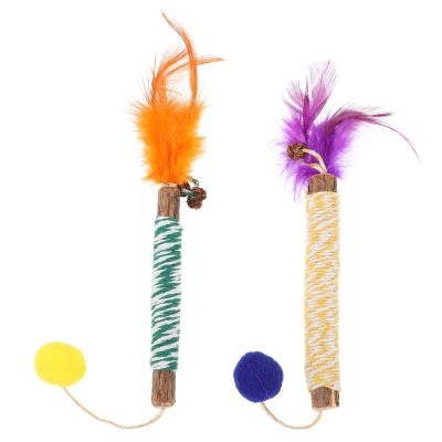 minkissy 2 Pack Silvervine Cat Chew Toy Sticks