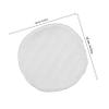 Cabilock 10-Piece Layered Cotton Reusable Nursing Pads, White, Washable view 2