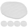 Alasum Reusable Nursing Pads, 10-Pack, 12-Layer Cotton, White view 1