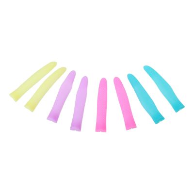 TOPBATHY Silicone Handle Covers for Cuticle Tools, 4-Pack