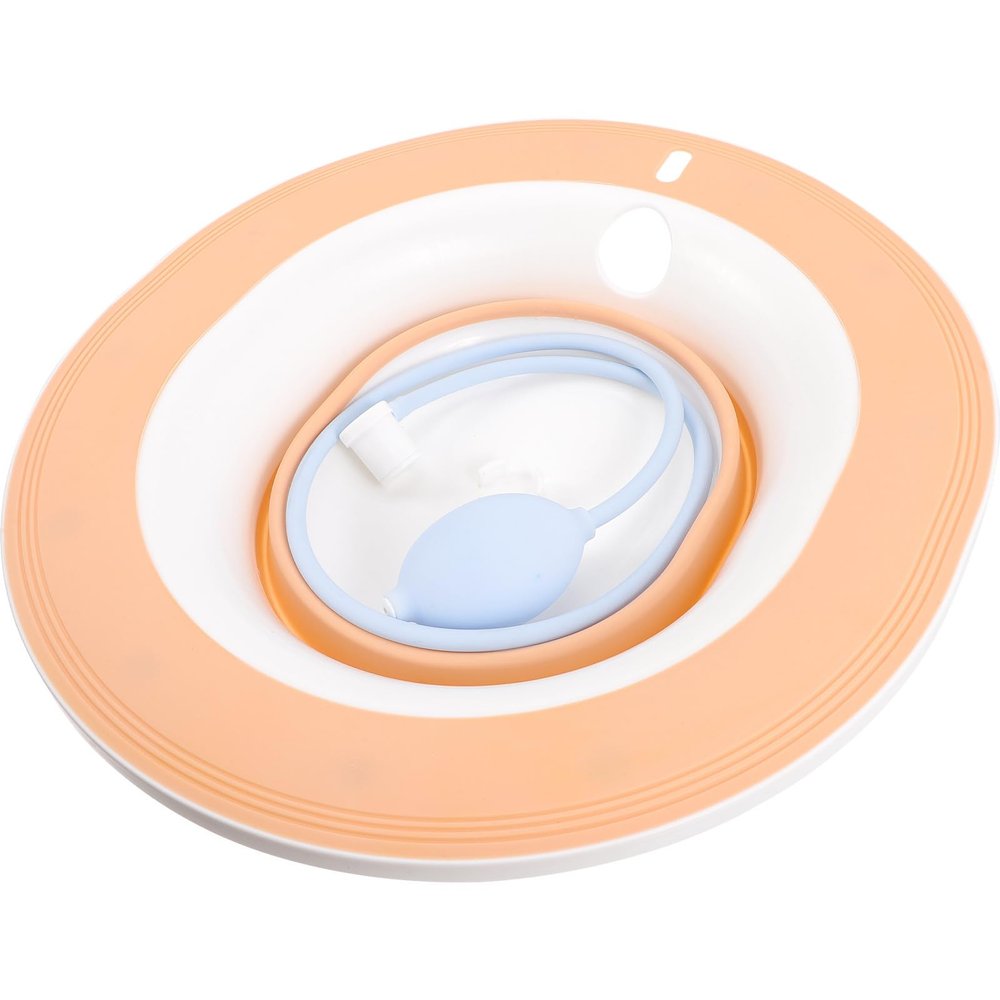 PERSELOSO Women's Sitz Bath Basin for Toilet, Non-Slip PP and TPR