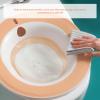 PERSELOSO Women's Sitz Bath Basin for Toilet, Non-Slip PP and TPR view 4