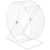 SHINEOFI Quiet Iron Hamster Exercise Wheel with Stand view 1